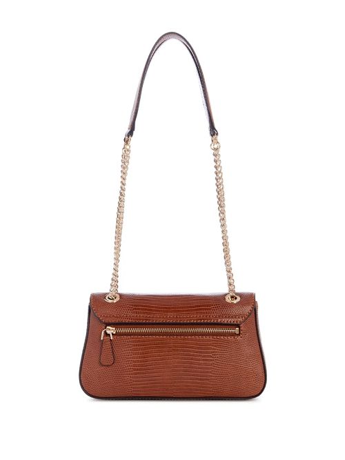 Guess Arlena Lizard Convertible Crossbody Maro | GUESS-SN28916