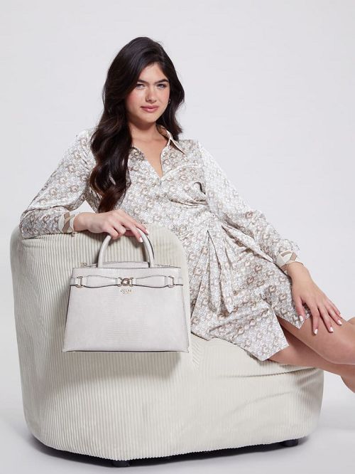 Guess Arlena Lizard Girlfriend Satchel Maro | GUESS-SN29316