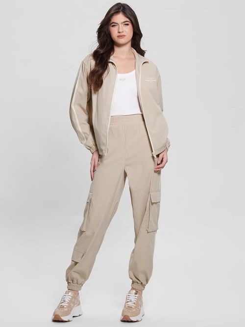 Guess Arleth Full-Zip Jacket Bej | GUESS-SN28366
