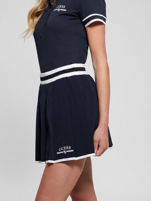 Guess Arleth Tennis Skirt Albastri | GUESS-SN28474