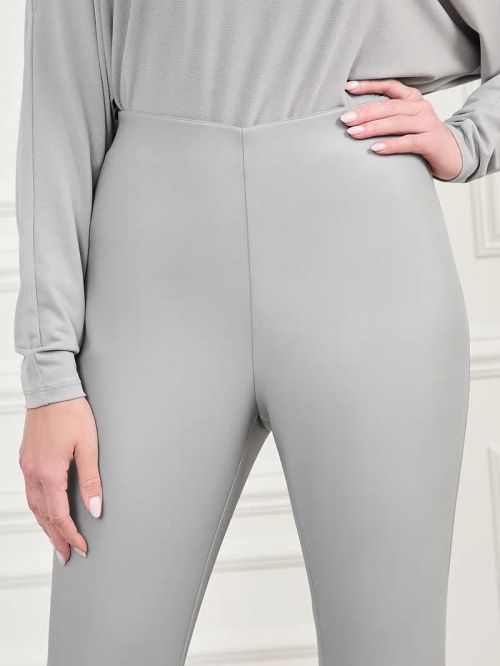 Guess Asha Fit and Flare Pant Gri | GUESS-SN28240