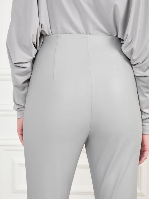 Guess Asha Fit and Flare Pant Gri | GUESS-SN28240