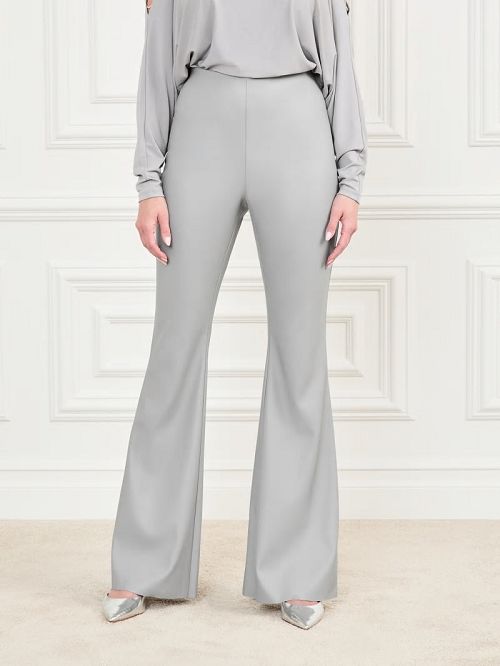 Guess Asha Fit and Flare Pant Gri | GUESS-SN28240