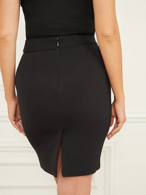 Guess Asha Pencil Skirt Negrii | GUESS-SN28166