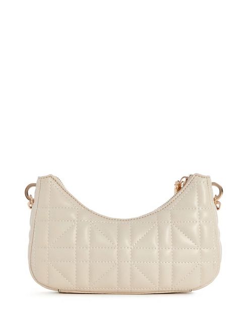 Guess Assia Quilted Mini Crossbody Albi | GUESS-SN28982