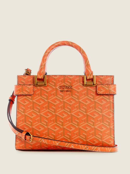 Guess Atene Mini Satchel Portocalii | GUESS-SN28730
