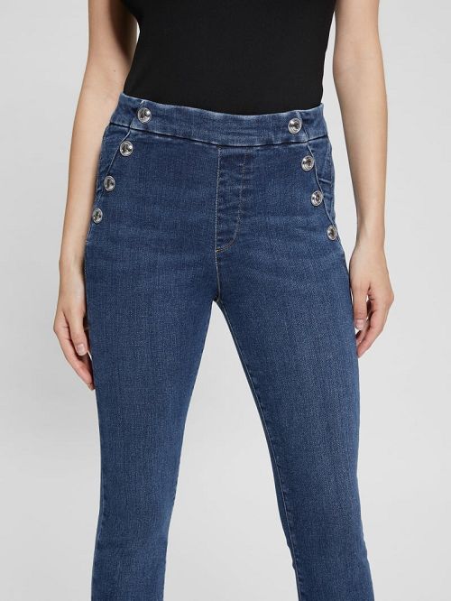 Guess Aubree Skinny Jeans Albastri | GUESS-SN26526
