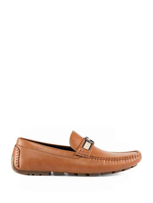 Guess Aurolo G Logo Driving Loafers Maro | GUESS-SN31900