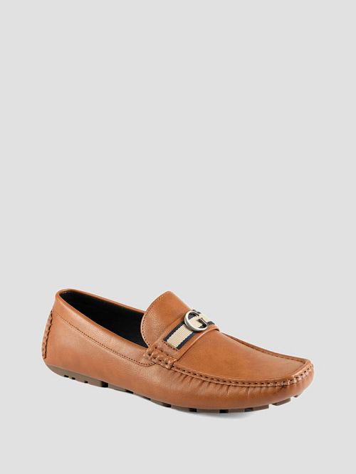 Guess Aurolo G Logo Driving Loafers Maro | GUESS-SN31900