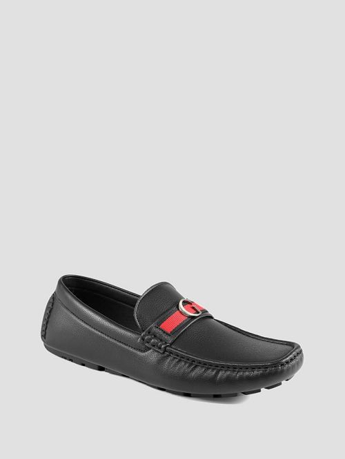 Guess Aurolo G Logo Driving Loafers Negrii | GUESS-SN31908