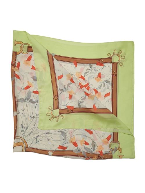 Guess Aurora Silk Scarf Gri | GUESS-SN30197