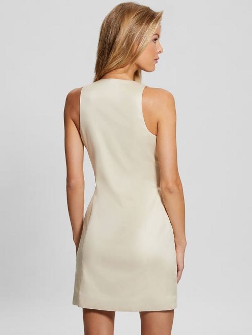 Guess Ava Vest Dress Bej | GUESS-SN27027