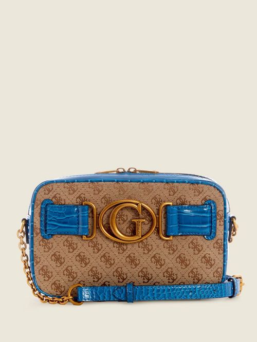 Guess Aviana Camera Bag Albastri | GUESS-SN28901