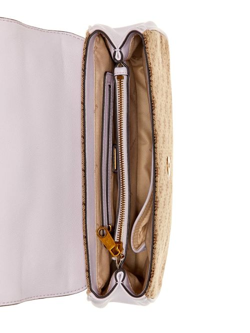 Guess Aviana Convertible Crossbody Violet | GUESS-SN28724
