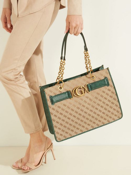 Guess Aviana Tote Albastri | GUESS-SN29352