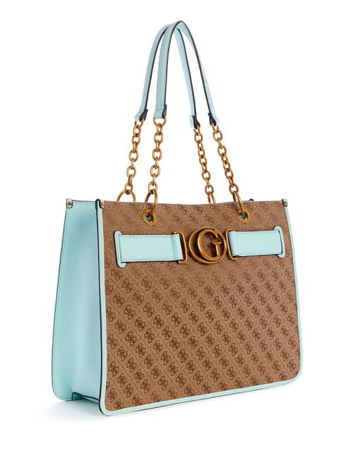 Guess Aviana Tote Albastri | GUESS-SN29354