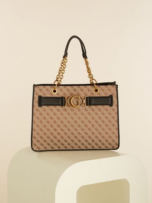 Guess Aviana Tote Negrii | GUESS-SN29351
