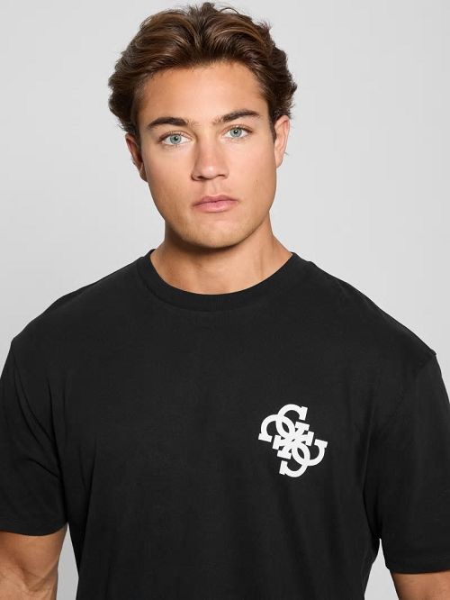 Guess Bandana Applique Tee Negrii | GUESS-SN30709