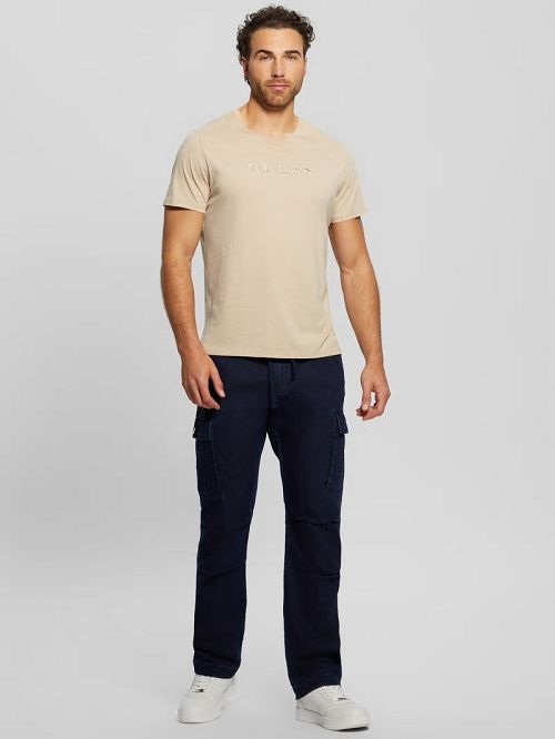 Guess Bellmont Canvas Cargo Pants Albastri | GUESS-SN31396