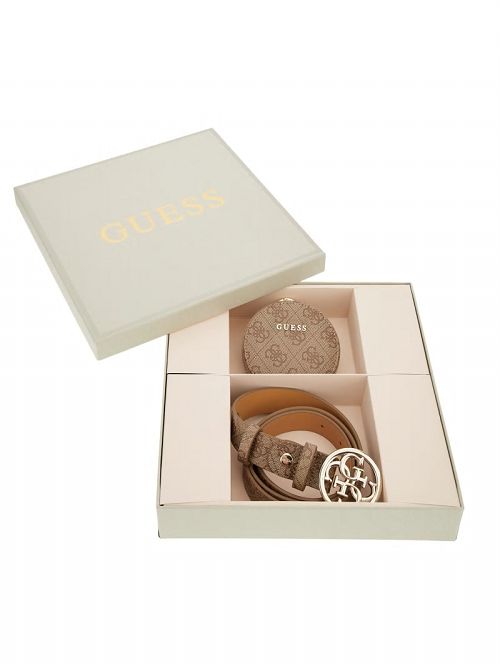 Guess Belt and Keyring Gift Set Maro | GUESS-SN30239