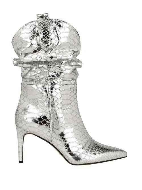 Guess Benisa Western Slouch Booties Argintii | GUESS-SN29924