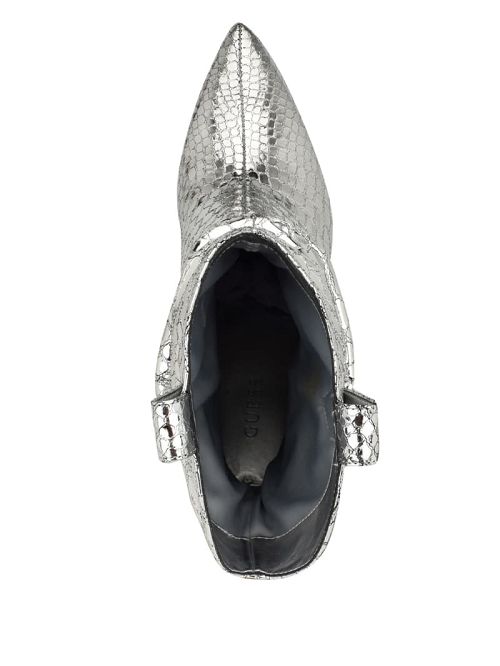 Guess Benisa Western Slouch Booties Argintii | GUESS-SN29924