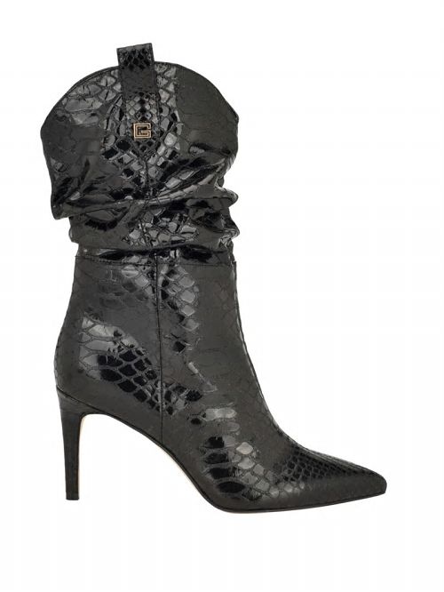 Guess Benisa Western Slouch Booties Negrii | GUESS-SN29925