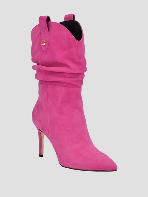 Guess Benisa Western Slouch Booties Roz | GUESS-SN29907