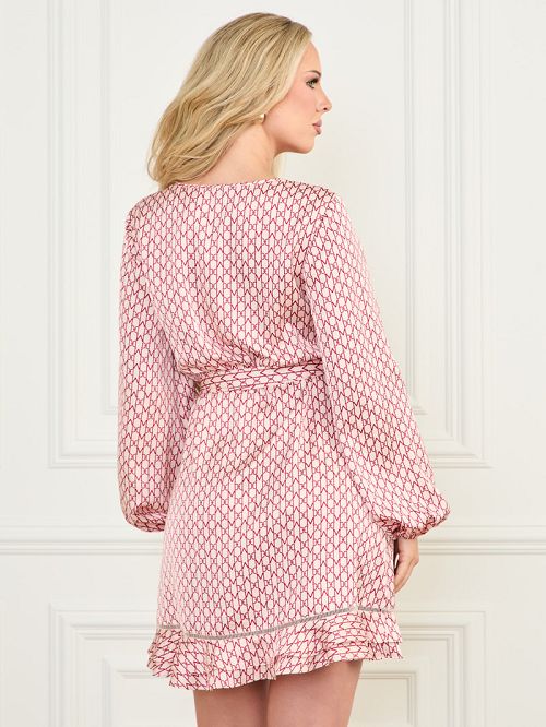 Guess Betty Blue Wrap Dress Roz | GUESS-SN26894