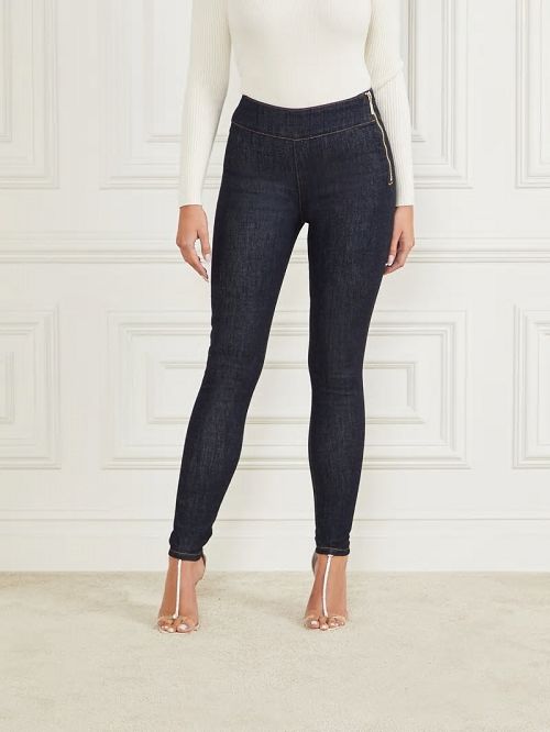 Guess Bianca Skinny Jean Albastri | GUESS-SN26555