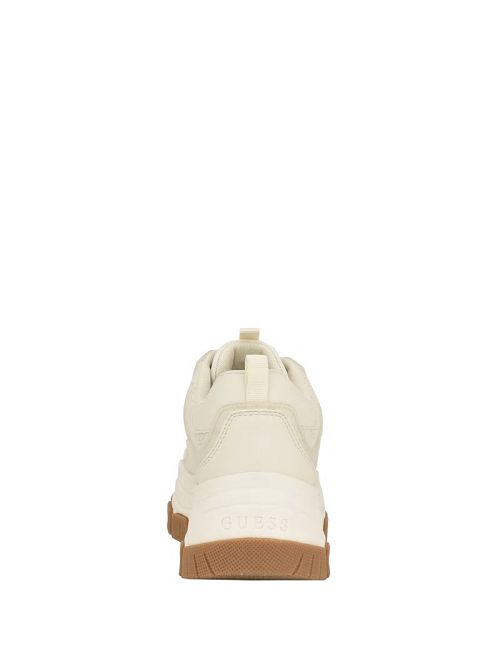 Guess Bisun Signature Peony Sneakers Albi | GUESS-SN29575