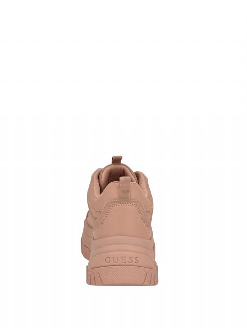Guess Bisun Signature Peony Sneakers Bej | GUESS-SN29510