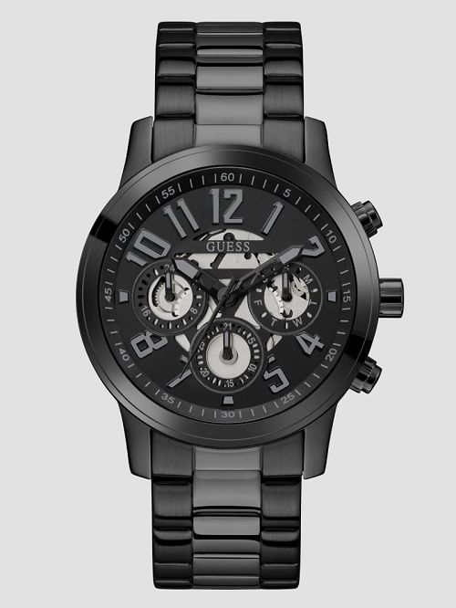 Guess Black Multifunction Watch Negrii | GUESS-SN31661