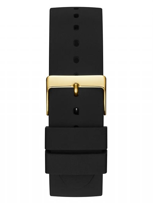 Guess Black and Gold-Tone Analog Watch Negrii | GUESS-SN31640