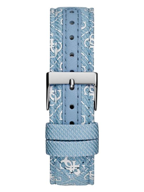 Guess Blue Denim Analog Watch Albastri | GUESS-SN30017