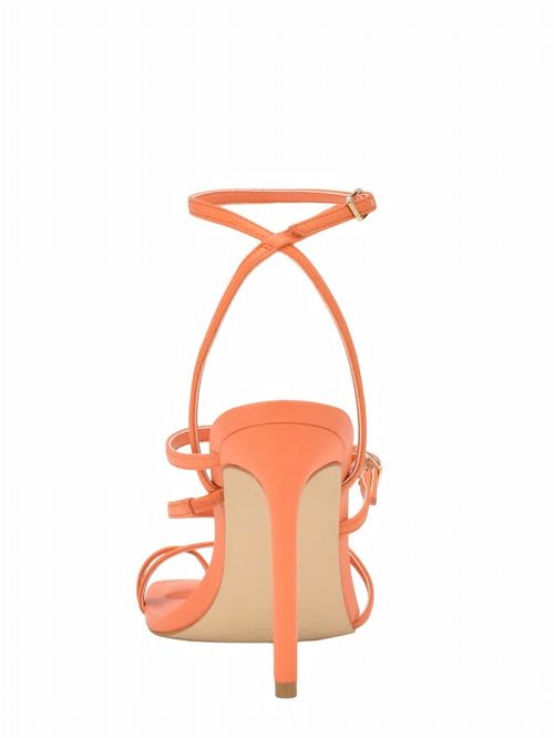 Guess Bolten Strappy Stiletto Heels Portocalii | GUESS-SN29810