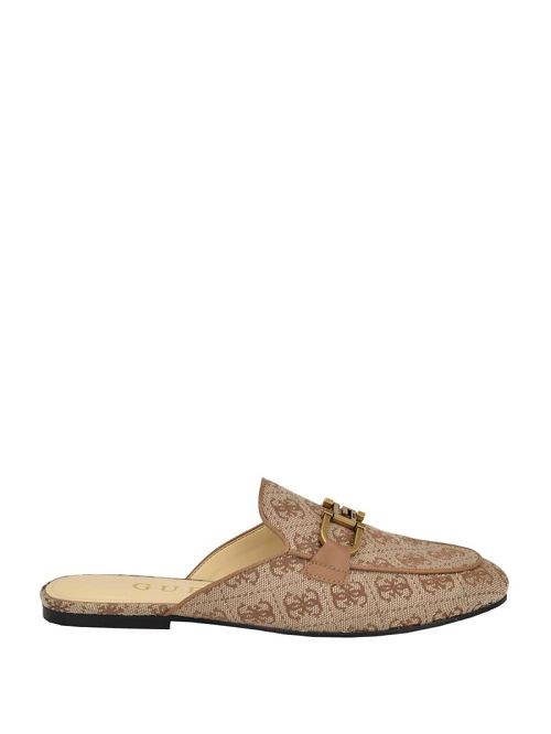 Guess Bommiya Quattro G Loafer Mules Maro | GUESS-SN29875