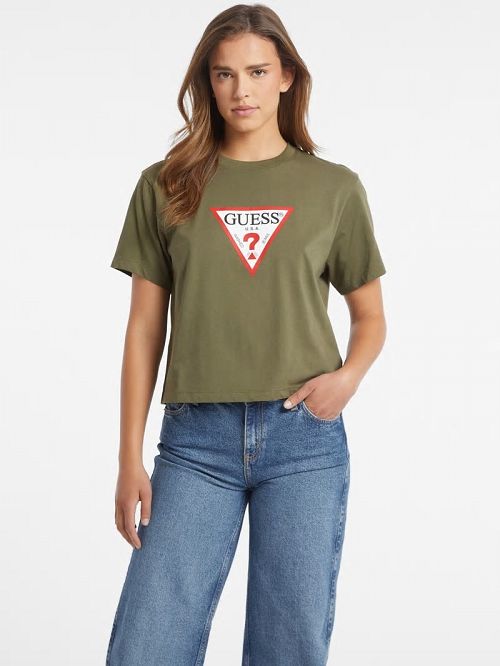 Guess Boxy Iconic Tee Verzi | GUESS-SN27322
