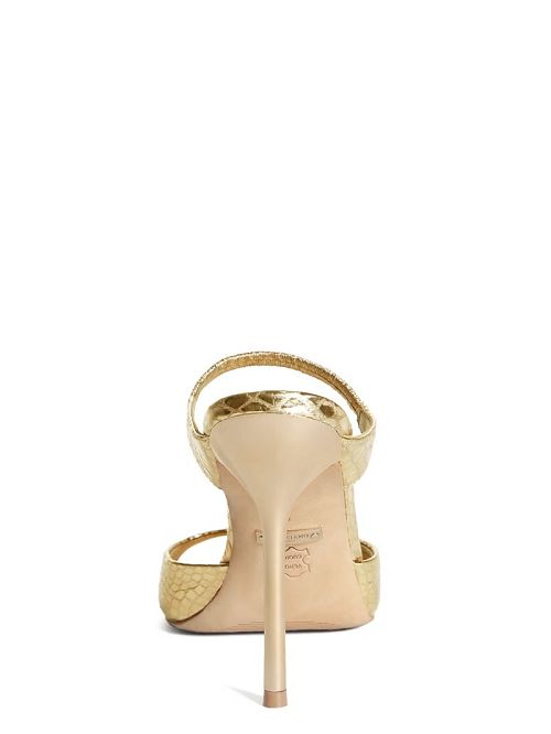 Guess Brielle Satin Sandal Aurii | GUESS-SN29813