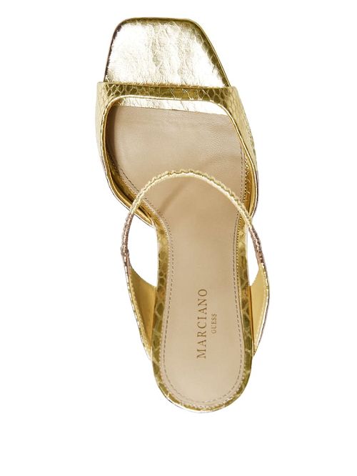 Guess Brielle Satin Sandal Aurii | GUESS-SN29813
