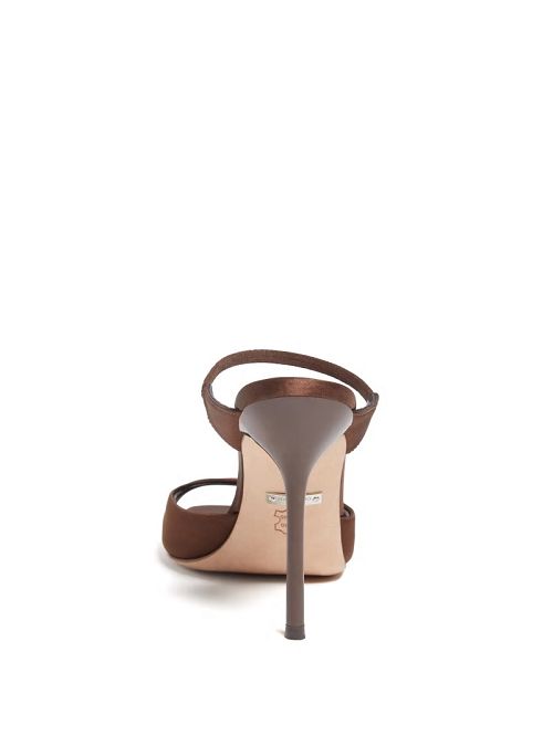 Guess Brielle Satin Sandal Maro | GUESS-SN29816