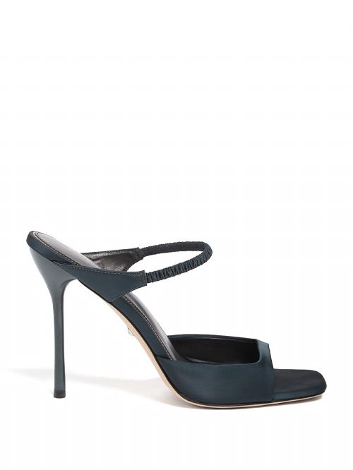 Guess Brielle Satin Sandal Verzi | GUESS-SN29743