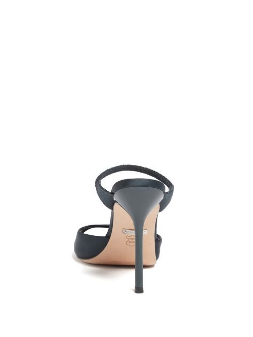 Guess Brielle Satin Sandal Verzi | GUESS-SN29743