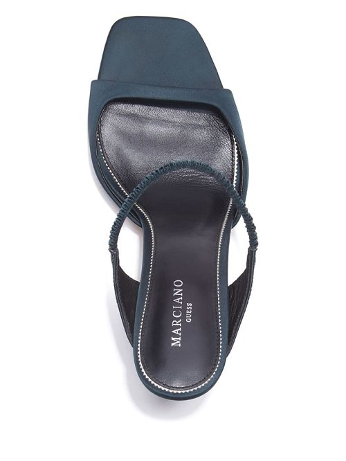 Guess Brielle Satin Sandal Verzi | GUESS-SN29743