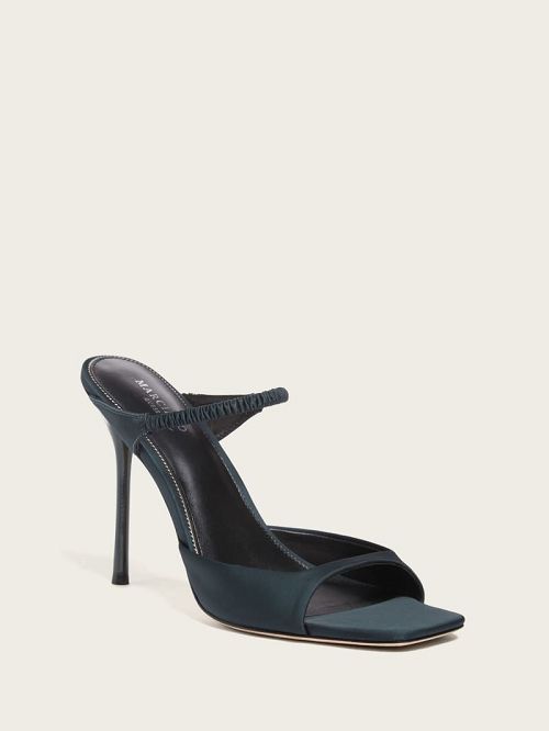 Guess Brielle Satin Sandal Verzi | GUESS-SN29743