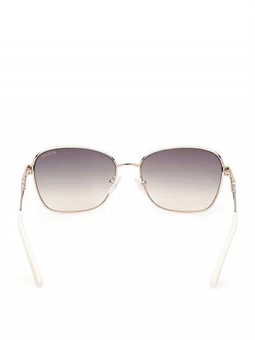Guess Butterfly Metal Colored Trim Sunglasses Albi | GUESS-SN30048