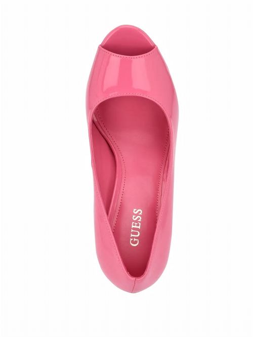 Guess Cacei Peep-Toe Stiletto Heels Roz | GUESS-SN29802