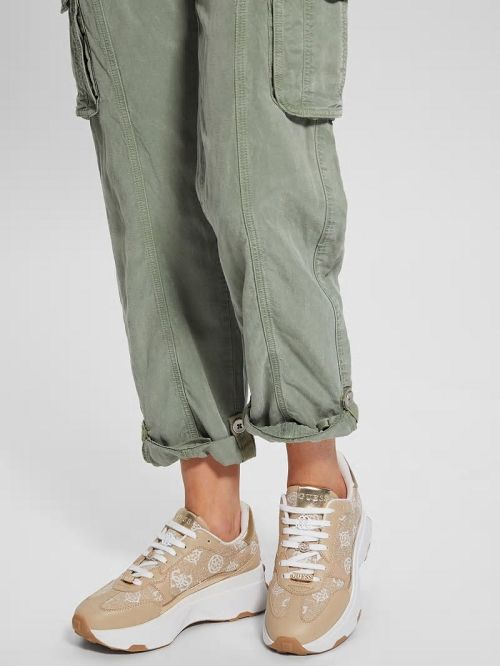 Guess Calebb Peony Sneakers Maro | GUESS-SN29525