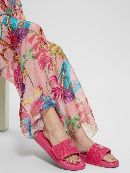 Guess Callena Pool Slides Roz | GUESS-SN29699