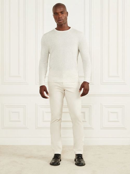Guess Cashmere-Blend Crewneck Sweater Albi | GUESS-SN30928
